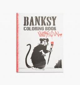 Banksy colouring book