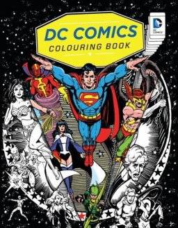 Dc comics colouring book