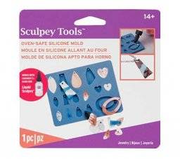 Silicone mold APM54 jewelry | Sculpey