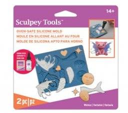 Silicone mold APM66 squeegee | Sculpey