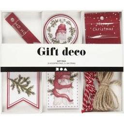 Cadeaulabels kerst 280631