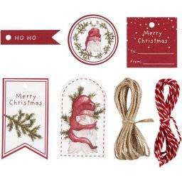 Cadeaulabels kerst 280631