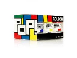 Soflat matte acryl set pop | Golden 