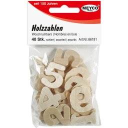 Houten cijfers 66181 | Meyco