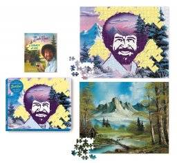 Bob ross double sided puzzel | Running press