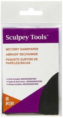 Wet/dry sandpaper | Sculpey