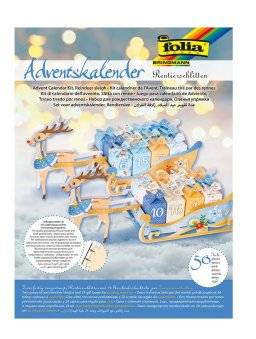 Adventkalender slede 9397 | Folia