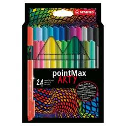 Point max set met 24 kleuren | Stabilo