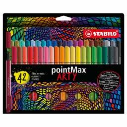 Point max set met 42 kleuren | Stabilo