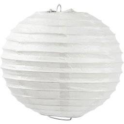 Rijstpapier lamp rond 500281