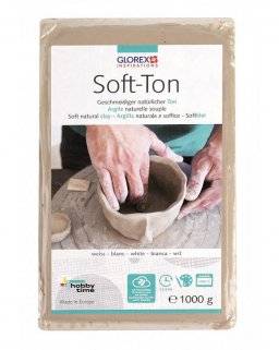 Soft-ton wit 1kg | Glorex
