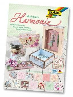 Papierblok motief harmonie | Folia