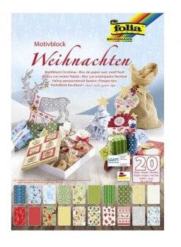 Papierblok motief weinachten | Folia