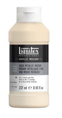 Gold metallic medium 237ml | Liquitex