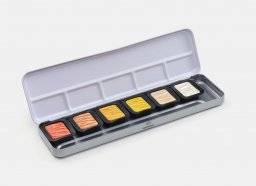 Metallic aquarelset F0600 | Finetec