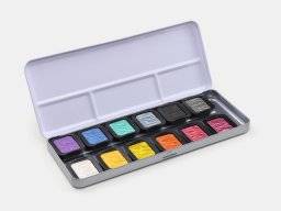 Pearlescent aquarelset F1200 | Finetec