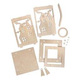 DIY set houten lantaarn 895-505 | Rayher