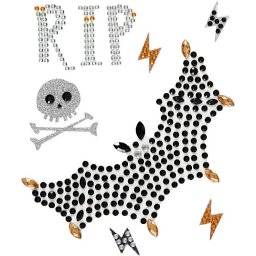 Halloween strass sticker 28447