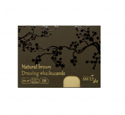 Natural brown haikucards | Smlt