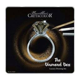 Diamond box drawing set 40047 | Cretacolor