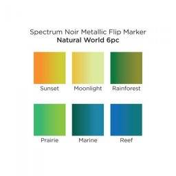 Flip marker set natural world | Spectrum noir