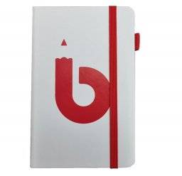 Notebook wit 9.5x14.5cm | Bruynzeel 