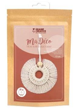 Macrame hanger soleil 791063 | Graine creative 