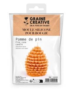 Kaarsen gietmal pinecone 140405 | Graine creative 