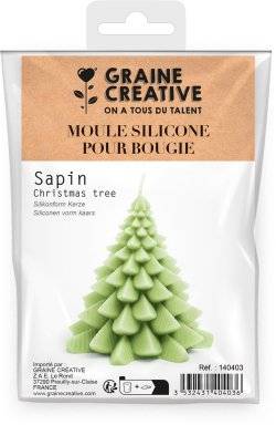 Kaarsen gietvorm xmastree 140403 | Graine creative 