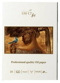 Prof oil paper schrift 20x28cm | Smlt