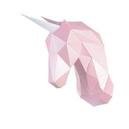 Papercraft 3D model unicorn | Wizardi