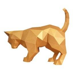 Papercraft 3D model kat | Wizardi