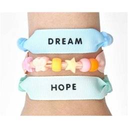 Ribbon bracelets pastel 600269 | Rico design 