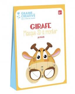 3D masker 231951 giraffe | Graine creative 