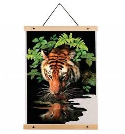 Schilder op nummer roll11 tiger | Royal & langnickel