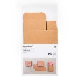 Giftboxes kraft 24 stuks 78.92 | Rico design