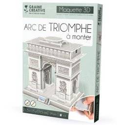 3D model arc de triomphe 650911 | Graine creative 