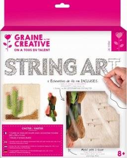 String art set cactus 100662 | Graine creative 