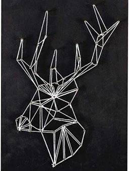 String art set hertenkop 100660 | Graine creative 