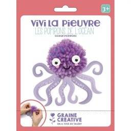 Pompon knutselset 440072 vivi | Graine creative 