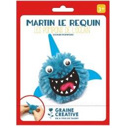 Pompon knutselset 440070 martin | Graine creative 