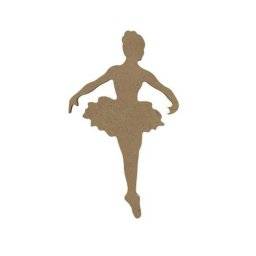 Mdf figuur ballerina 031 | Gomille