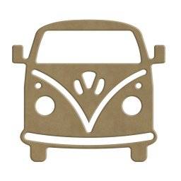 Mdf figuur volkswagen busje 1587 | Gomille