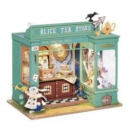 Bouwpakket alice tea store | Robotime