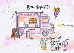 Clearstamp 2306 foodtruck | Craftemotions