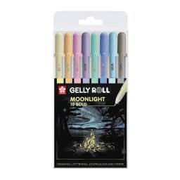 Gellyroll moonlight pen set 8st | Sakura