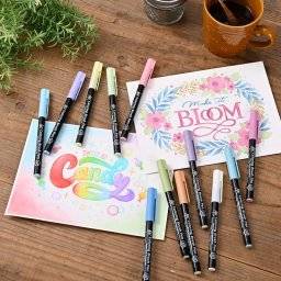 Koi brushpenset 6 delig pastel | Sakura