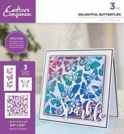Sjabloonset butterflies | Crafters companion
