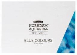 Dot card blue colours | Schmincke