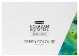 Dot card green colours | Schmincke